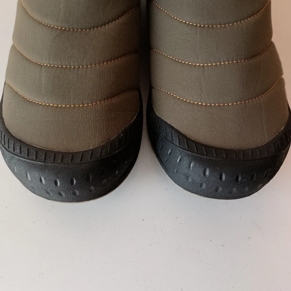Jakcuz Men Snow Boots Winter Shoes Water Resistant Non-slip Warm Lining EU‎ 46